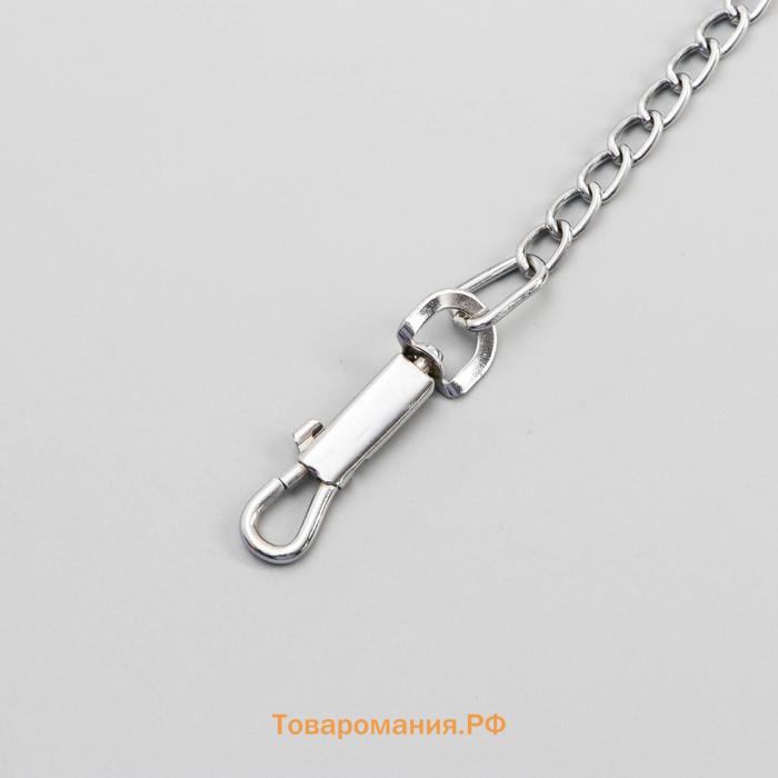 Поводок металлический, 120 см х 2 мм