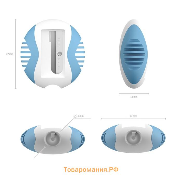 Точилка 1 отверстие ErichKrause S-Twist, отверстие диаметром 8 мм, микс