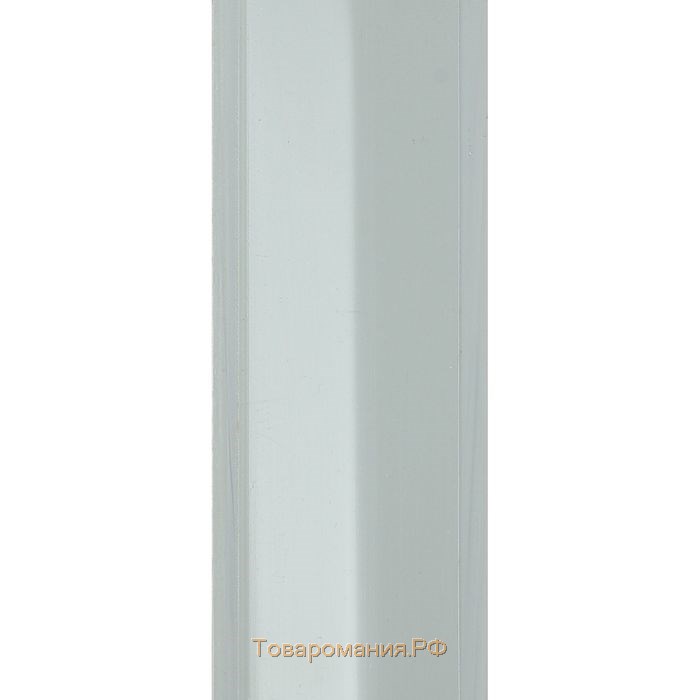 Плинтус для столешниц/ванны двусоставной "Идеал", 25х25х3000 мм, Светло-серый