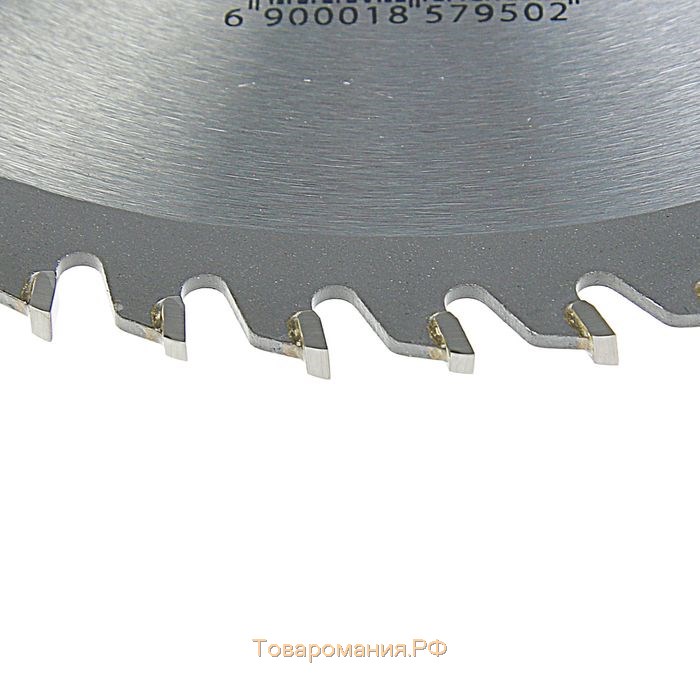 Диск пильный по дереву ТУНДРА, точный рез, 160 х 32 мм (кольца на 22,20,16), 48 зубьев