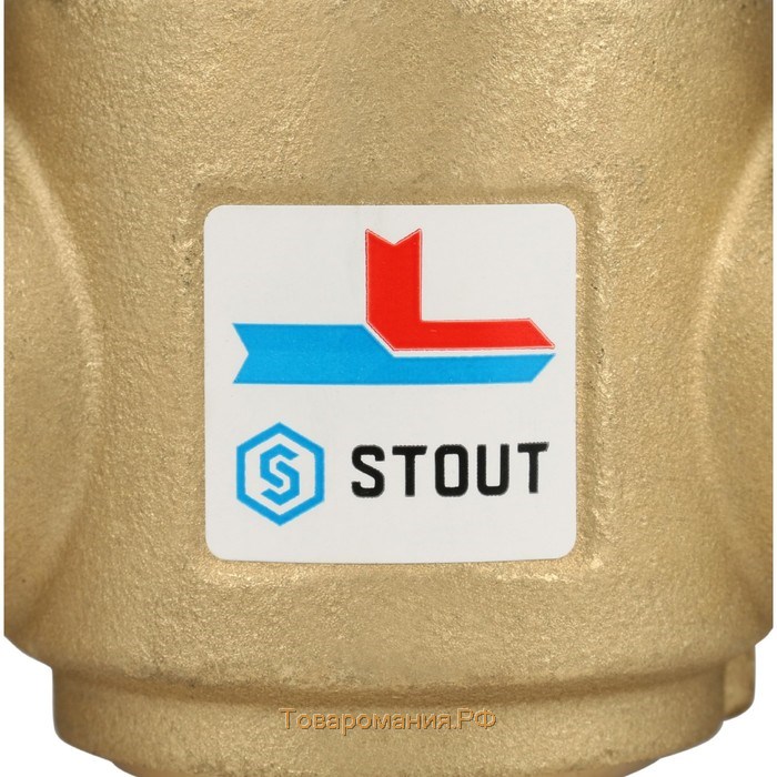 Клапан смесительный STOUT SVM-0030-325506, 1 1/4" наружная резьба, 60°С