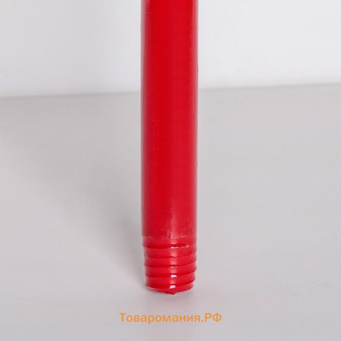 Черенок деревянный в ПВХ оплетке , 121×2.2 см, МИКС