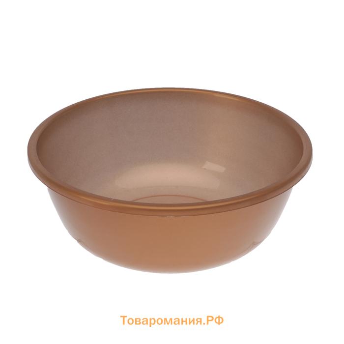 Миска ЕлПласт, 3 л, пластик, МИКС