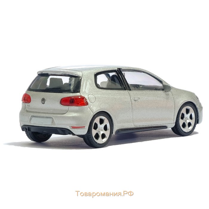 Машина металлическая VOLKSWAGEN GOLF GTI, 1:43, цвет чёрный