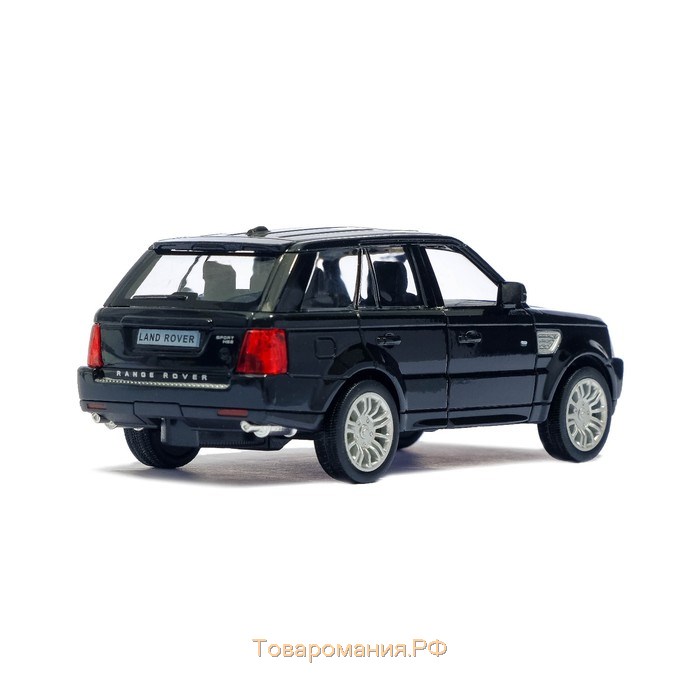 Машина металлическая LAND ROVER RANGE ROVER SPORT,1:32, открываются двери, инерция, цвет серый