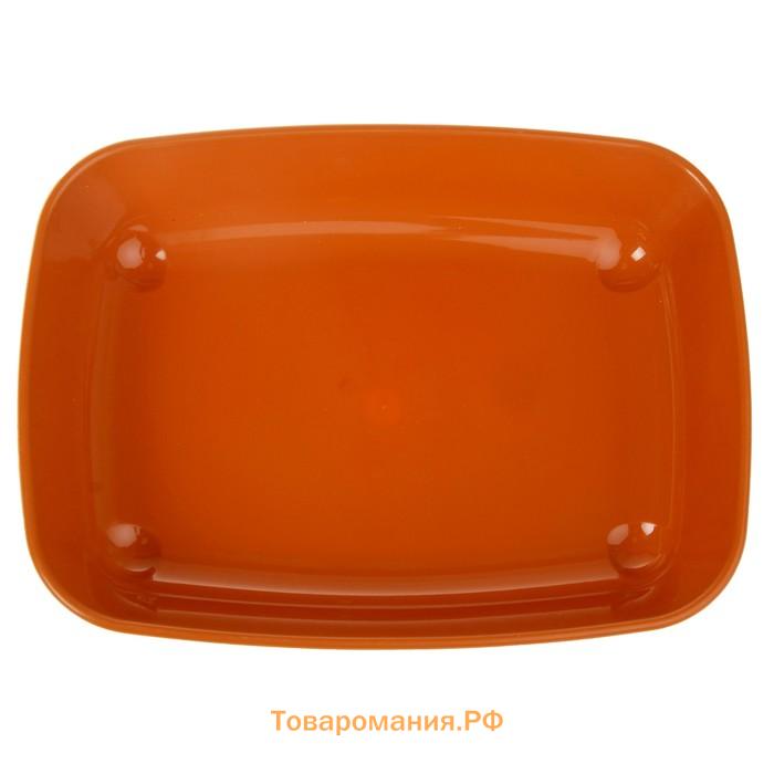 Туалет округлый без сетки 33,5 х 25 х 6 см, коричневый