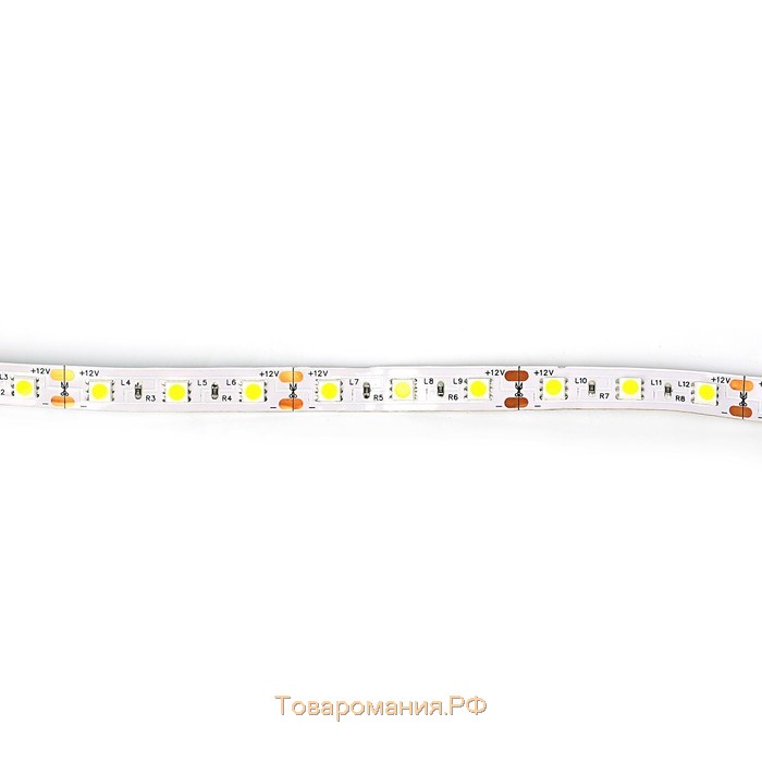 Светодиодная лента Ecola STD 5 м, IP20, SMD5050, 60 LED/м, 14.4 Вт/м, 12 В, 4200К