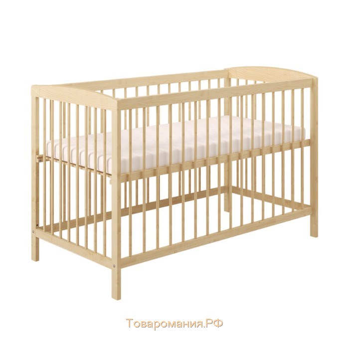 Кроватка детская Polini kids Simple 101, цвет натуральный