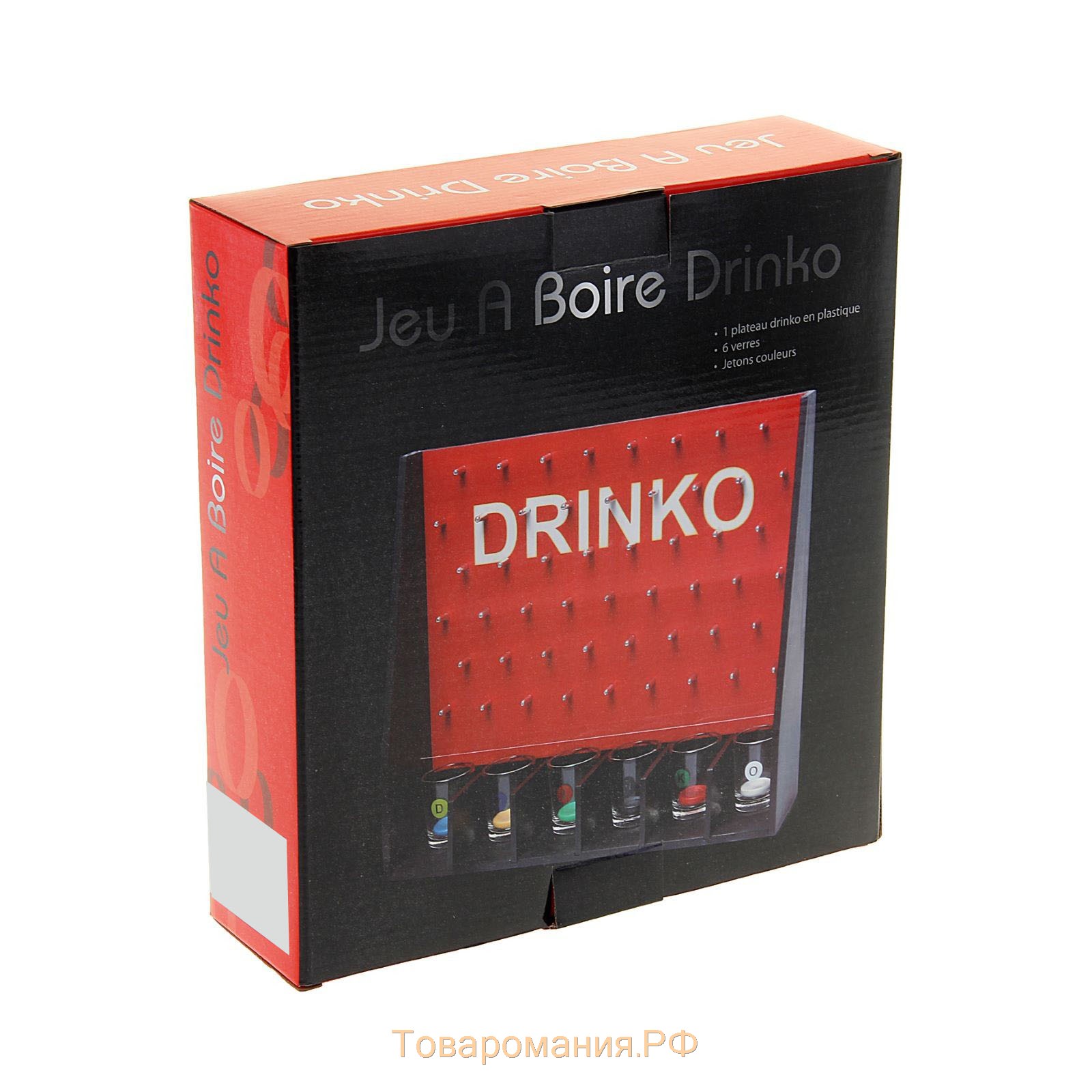 Игра "Drinko", 6 стопок, 26 х 28 см