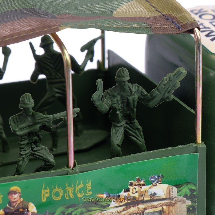 Грузовик инерционный «Армия», с солдатами