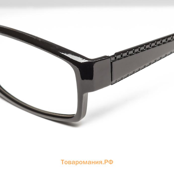 Готовые очки Восток 6616, цвет чёрный, отгибающаяся дужка, -2