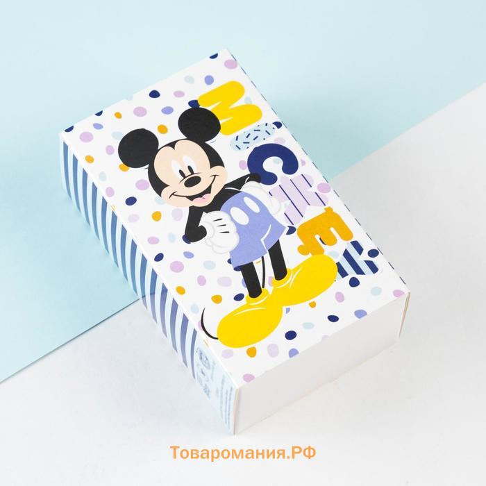 Набор носков Mickey, Микки Маус, 4 пары, 14-16 см