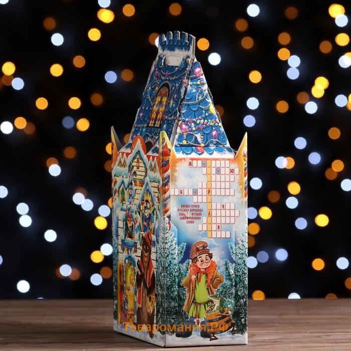 Подарочная новогодняя коробка «В гостях у Сказки», 16.7×10.1×34.5 см