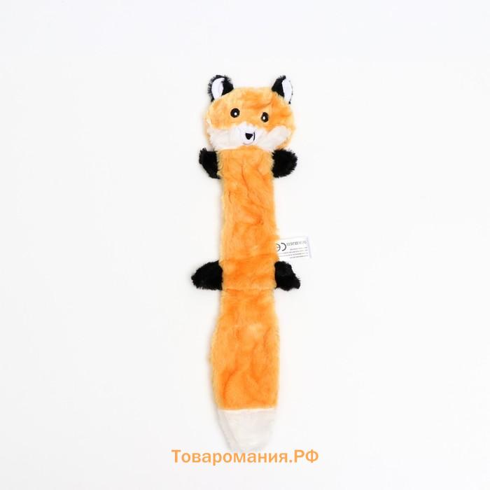 Игрушка текстильная "Рыжий лис", 45 х 15 см