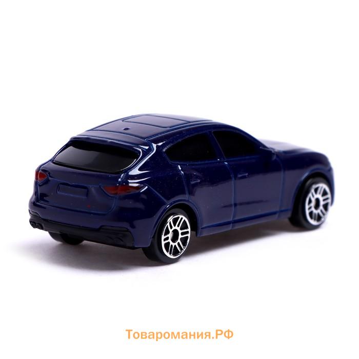 Машина металлическая MASERATI LEVANTE GTS, 1:64, цвет синий