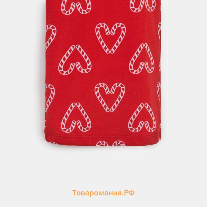 Пижама женская (рубашка и брюки) KAFTAN "Love" размер 52-54