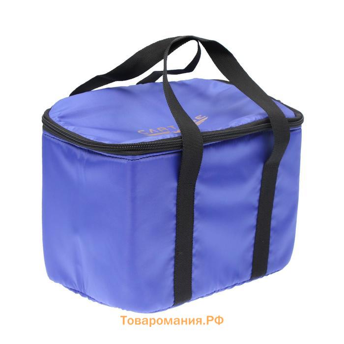 Термосумка Cartage Т-16, синяя, 10 л, 26×19×19 см