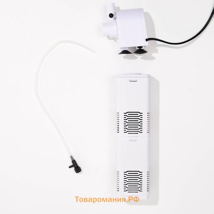 Фильтр внутренний JINGYE JY-900F, двухсекционный, 1200 л/ч, 25 Вт