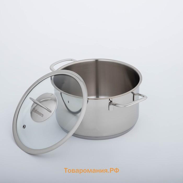 Кастрюля KUKMARA SAFIA, 4 л, d=22 cм, капсульное дно, индукция, нержавеющая сталь