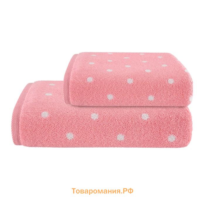 Полотенце махровое Guten Morgen Doris pink, размер 70х130 см, цвет розовый