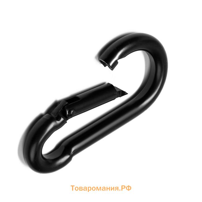 Карабин ТУНДРА krep, DIN5299С, 8×80 мм, черный, 1 шт.