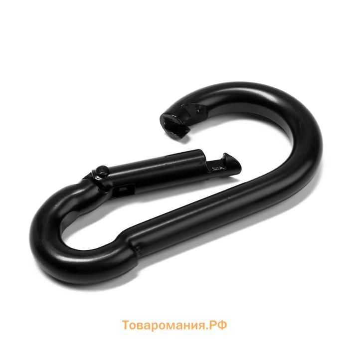 Карабин ТУНДРА krep, DIN5299С, 8×80 мм, черный, 1 шт.
