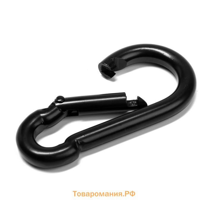 Карабин ТУНДРА krep, DIN5299С, 9×90 мм, черный, 1 шт.