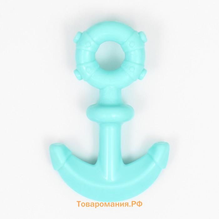 Игрушка для собак Пижон Premium "Якорь", 10 х 1,3 см, мятная