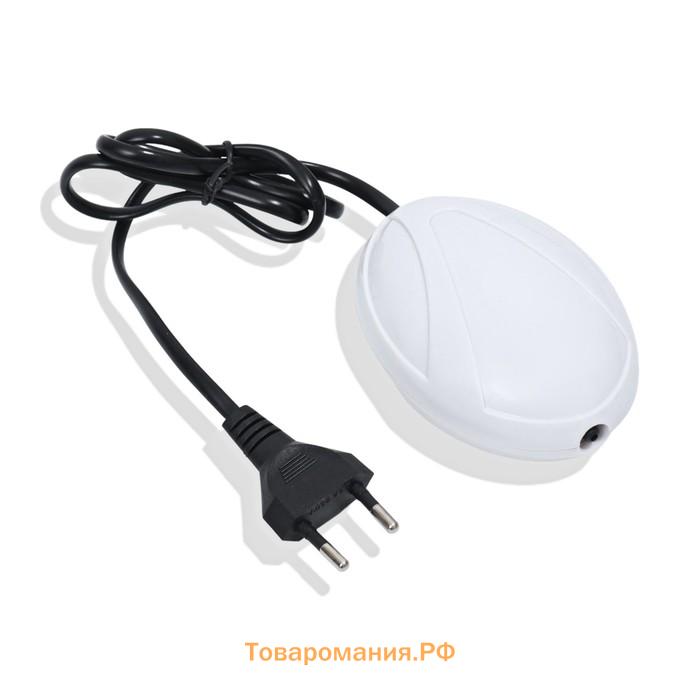 Компрессор для аквариума Sea Star HX-601, утолщенный ABS пластик, бесшумный,1,5 л/мин,2Вт