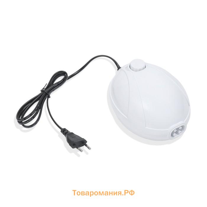 Компрессор для аквариума Sea Star HX-604С, 4 х 3 л/мин, 10 Вт,бесшумный