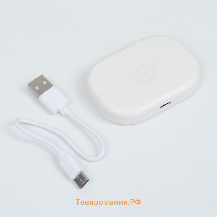 Туалет закрытый 51 х 34 х 37 см, серый+совок (с УФ-лампой)