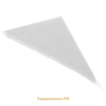 Кондитерские мешки одноразовые , 30 мкм, 27×17 см (размер S), 100 шт.