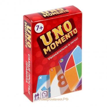 Настольная игра на реакцию и внимание «UMO momento», 70 карт, 7+