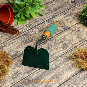 Тяпка посадочная Greengo, длина 28.5 см, деревянная ручка с поролоном