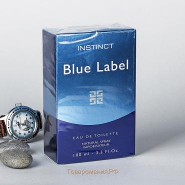 Туалетная вода мужская Instinct Blue Label, 100 мл (по мотивам Blue Label (Givenchy)