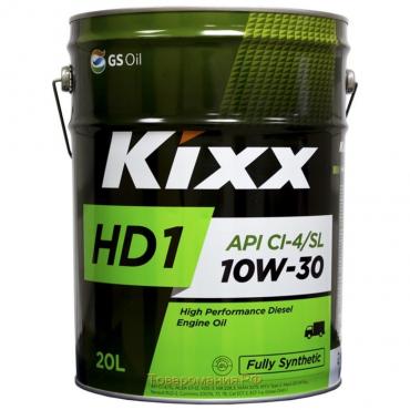 Масло моторное  Kixx HD1 CI-4 10W-30 D1, 20 л