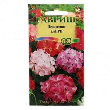 Семена комнатных цветов Пеларгония "Капри", F2, 4 шт.