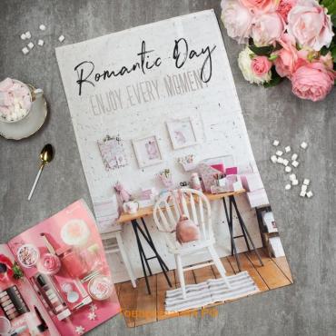 Полотенце "" Romantic day 40х73 см, 100% хлопок, саржа 190 гр/м2