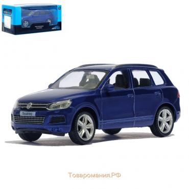 Машина металлическая VOLKSWAGEN TOUAREG, 1:43, цвет синий