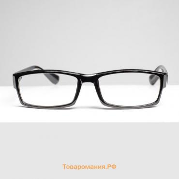 Готовые очки Восток 6616, цвет чёрный, отгибающаяся дужка, +2
