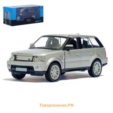 Машина металлическая LAND ROVER RANGE ROVER SPORT,1:32, открываются двери, инерция, цвет чёрный