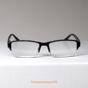 Готовые очки Восток 0056, цвет чёрный, отгибающаяся дужка, +1,5