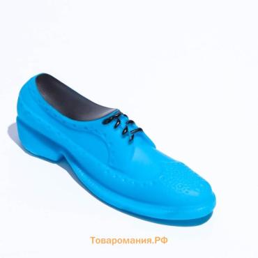 Игрушка пищащая "Туфля" для собак, 17 см, синяя
