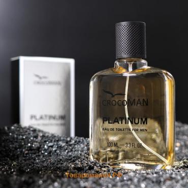 Туалетная вода мужская CrocoMAN Platinum, 100 мл (по мотивам Egoiste Platinum (Chanel)