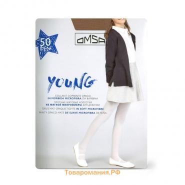 Колготки детские OMSA kids Collant YOUNG 50 Caramello, размер 9-12