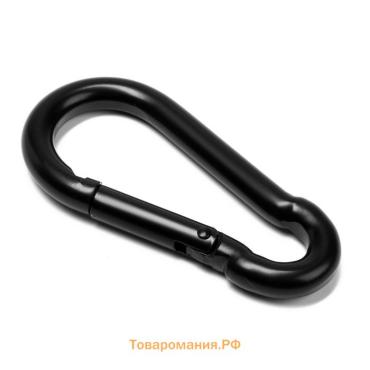 Карабин ТУНДРА krep, DIN5299С, 10×100 мм, черный, 1 шт.